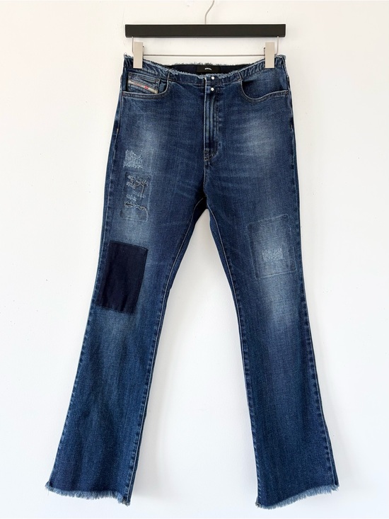 Diesel Denim - Diesel De-Doras Patchwork Bootcut Jeans